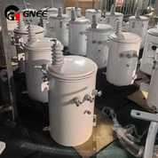 167kVA, 250kVA jednofazni transformator montiran na pol